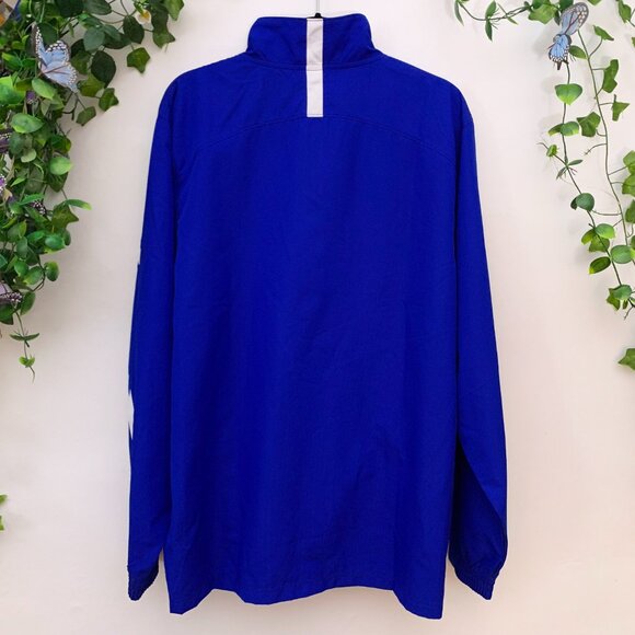 Under Armour Blue Half Zip Fleece Pullover Sweater Sz XL - Picture 2 of 4